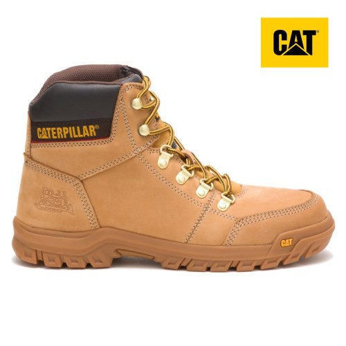 Caterpillar Outline Werkschoenen Heren Bruin (ZVUM.NL)